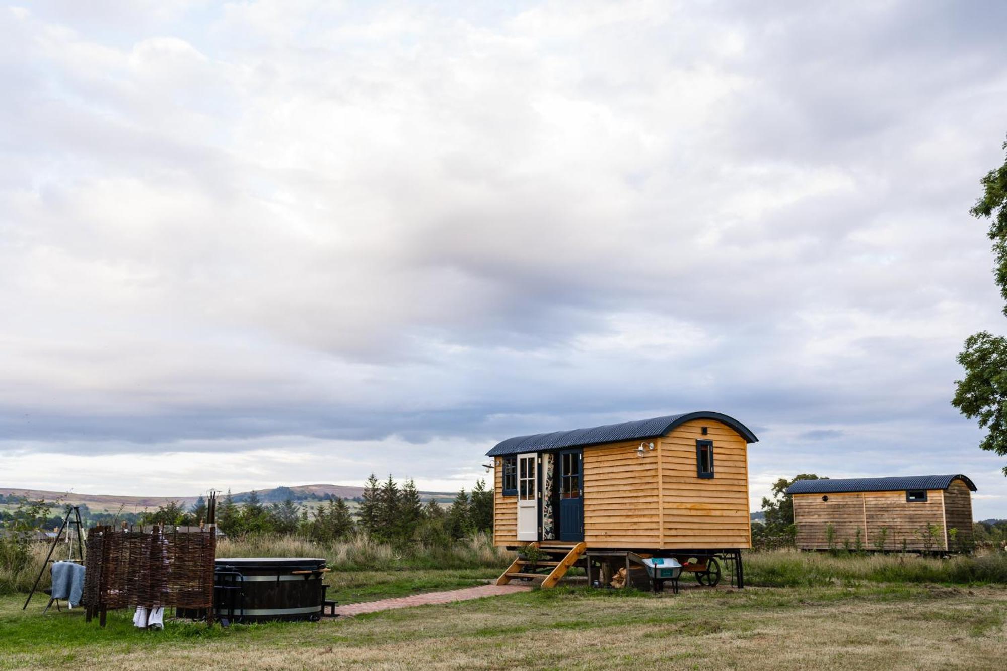 Toadland Shepherd Huts ダラム エクステリア 写真