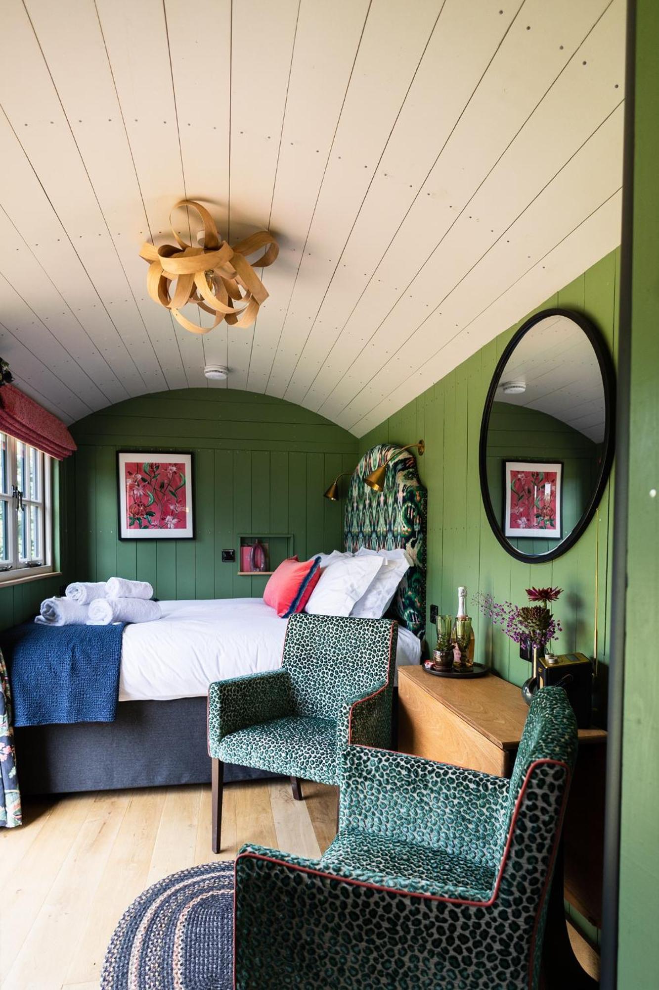 Toadland Shepherd Huts ダラム エクステリア 写真