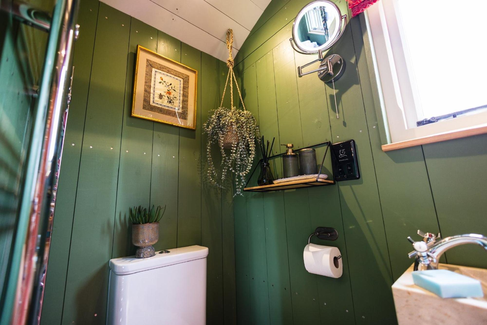 Toadland Shepherd Huts ダラム エクステリア 写真