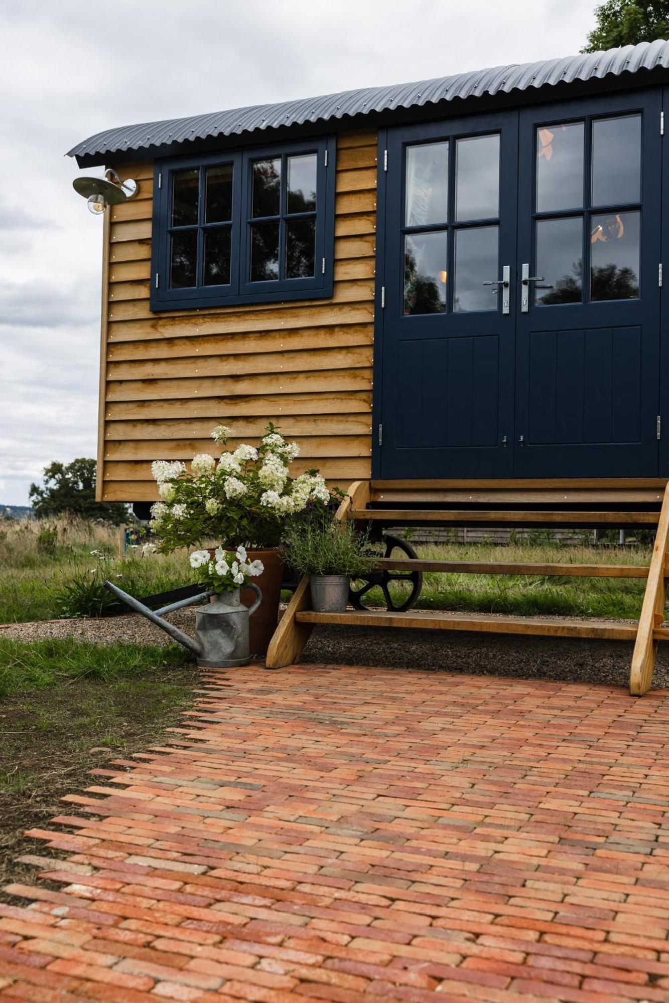 Toadland Shepherd Huts ダラム エクステリア 写真